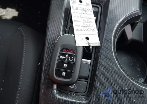 2025 Honda Civic Sport из США, поврежденный, VIN 2HGFE2F50SH566900